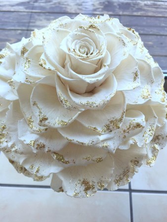 ■送料無料■プリザーブドフラワーのメリアブーケ・ブートニアセット