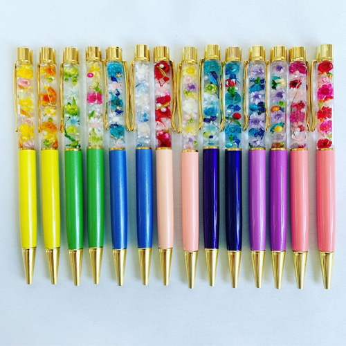 人気のミモザ❁ボタニカルデザイン】替芯orラッピング付 ハー