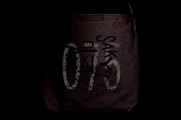 【送料無料】【KYOTO】シティーマップキャンバスショルダーバッグ 3枚目の画像