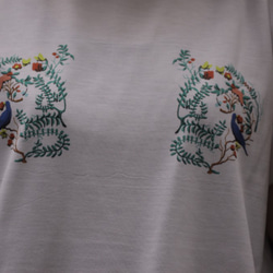 【送料無料】【Botanical Skull】プリントTシャツ【No.2】 3枚目の画像