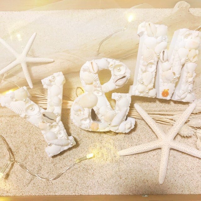 tao様確認用♡イニシャルオブジェ tao様確認用♡イニシャルオブジェ