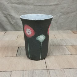 ビアカップ(ポピー赤色) 1枚目の画像