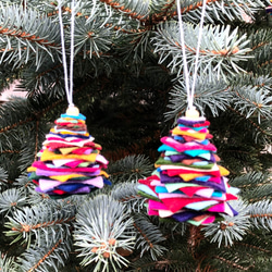 フェルトツリー クリスマスツリーの飾り　オーナメント　Lサイズ　X'mas Tree Decoration 1枚目の画像