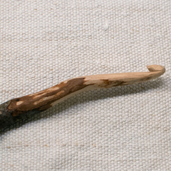 小枝のかぎ針【中】木製　編み棒 1枚目の画像