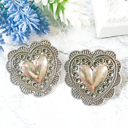 【再販2】Heartconcho earring 2枚目の画像