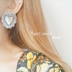 【再販2】Heartconcho earring 3枚目の画像