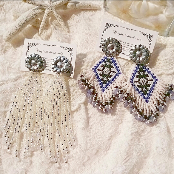 DAISY concho × beads pierce 3枚目の画像