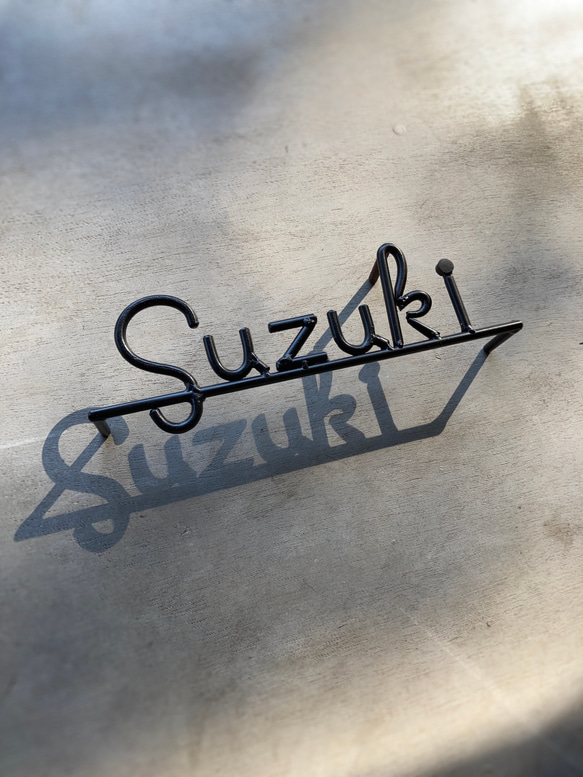 オーダー表札　金額はお問い合わせ下さい 