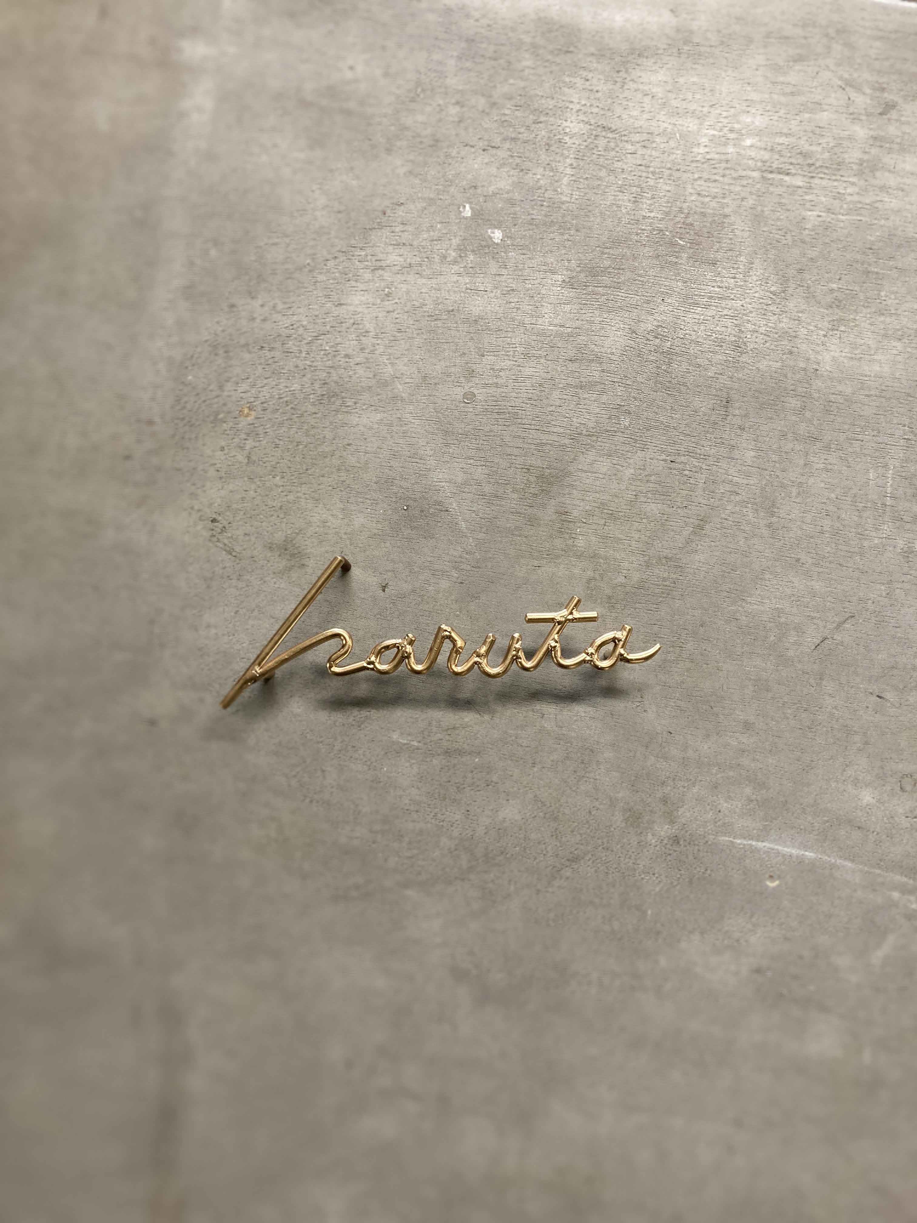 オーダー表札　金額は先にお問い合わせ下さい