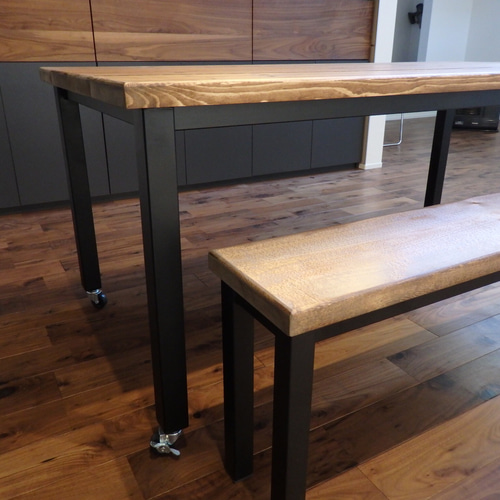 やまＰ コメントしてから購入してね♡　ダイニングテーブル　セット 新生活 ダイニングテーブルセット ダイニングテーブル 鉄と木