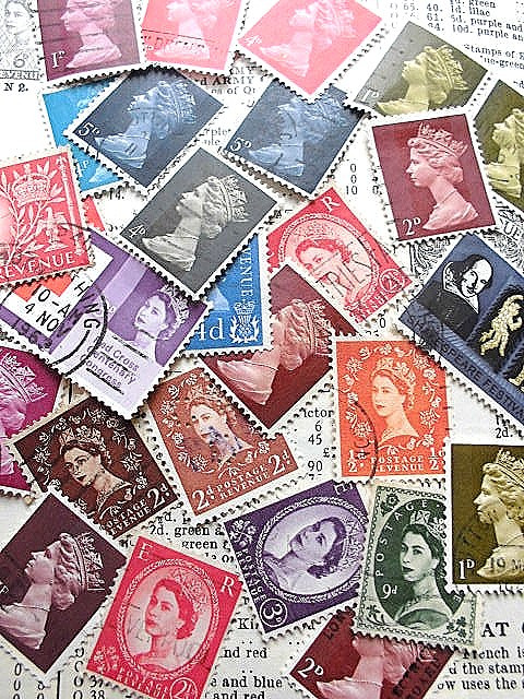 英国のエリザベス2世（エリザベス女王）イギリス 未使用 田形