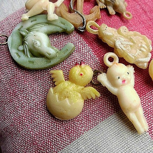 セルロイドチャーム バラエティセット キューピー ジャパン アイボリー