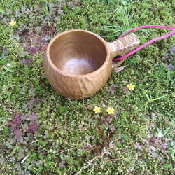 木のカップ（ホオ） 6枚目の画像