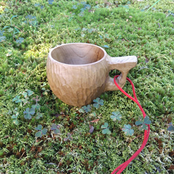 木のカップ（ホオ） 3枚目の画像