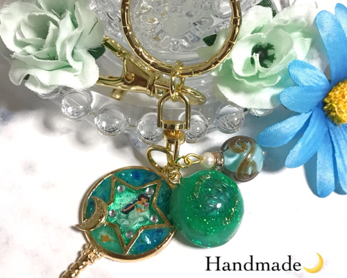 ジャスミン♡キーホルダー キーリング フランダー 通販 4533520