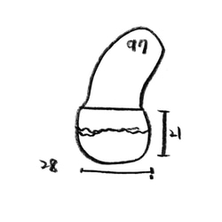 グリーンマインツ/発信小袋/グリーン麻縄編組 2枚目の画像