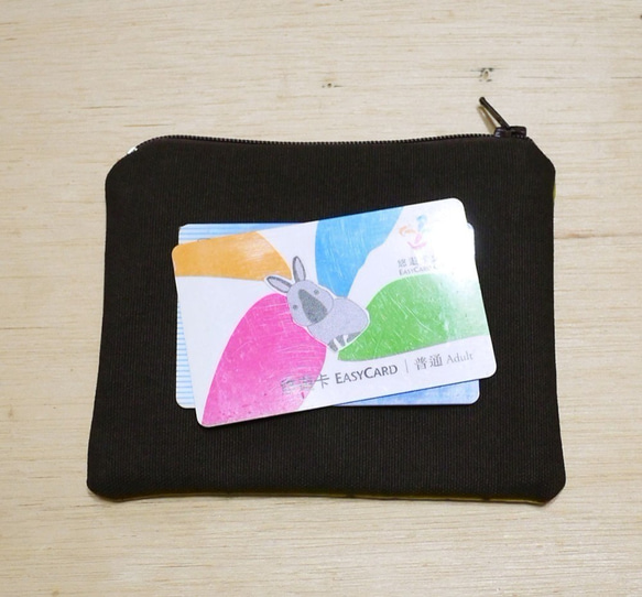 手繪渲染水彩風格圖案 博美狗 松鼠狗 鑰匙包 零錢包 卡片包 第5張的照片
