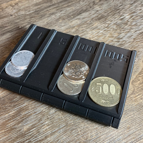 受注生産】【送料無料】コインホルダー&カードポケット付き財布