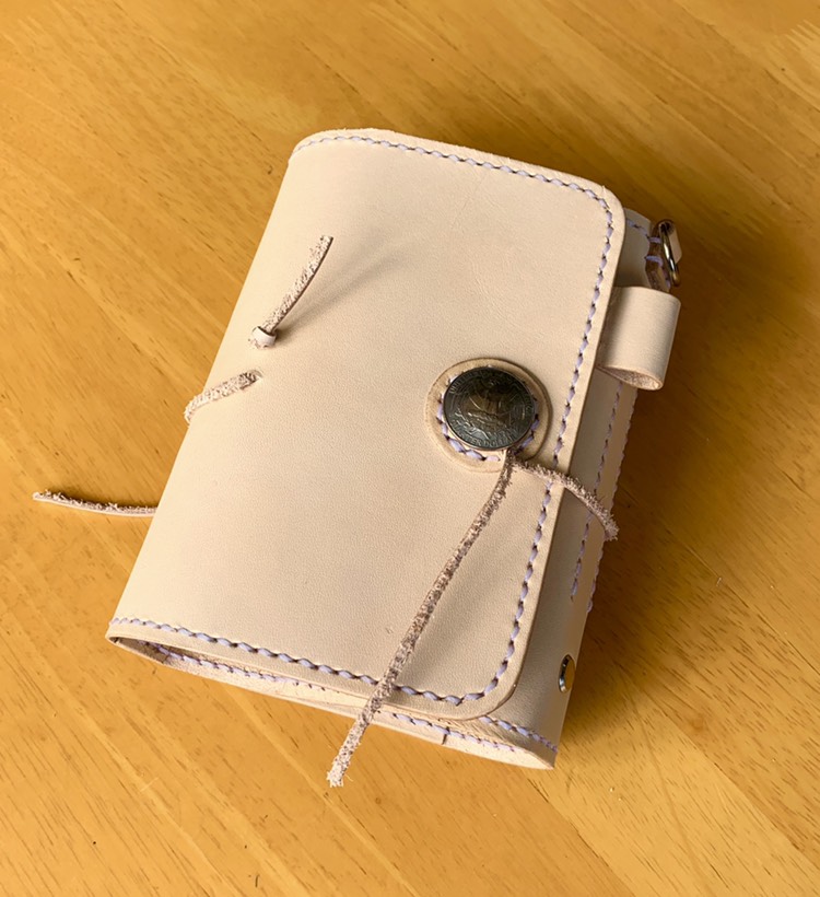 ダブルリング手帳 ハンドメイド 本革 レザー M6システム手帳 048