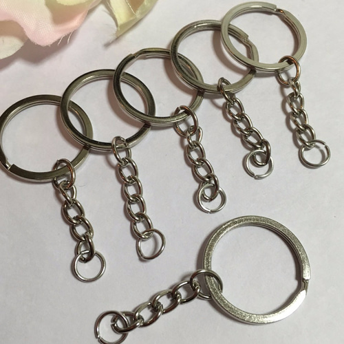 6個】キーホルダーパーツ 金具・チェーン miu 通販 3100193