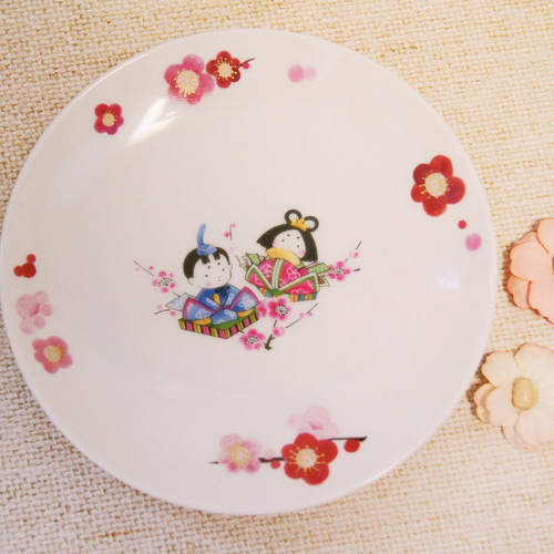 NEW！ひな祭り❁プレート＆マグカップセット 食器・家具 to-moo