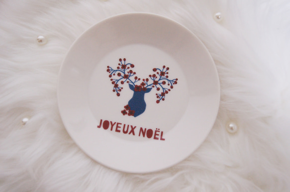 Xmas SALE！Joyeux Noel❥❥リムプレート 2枚目の画像