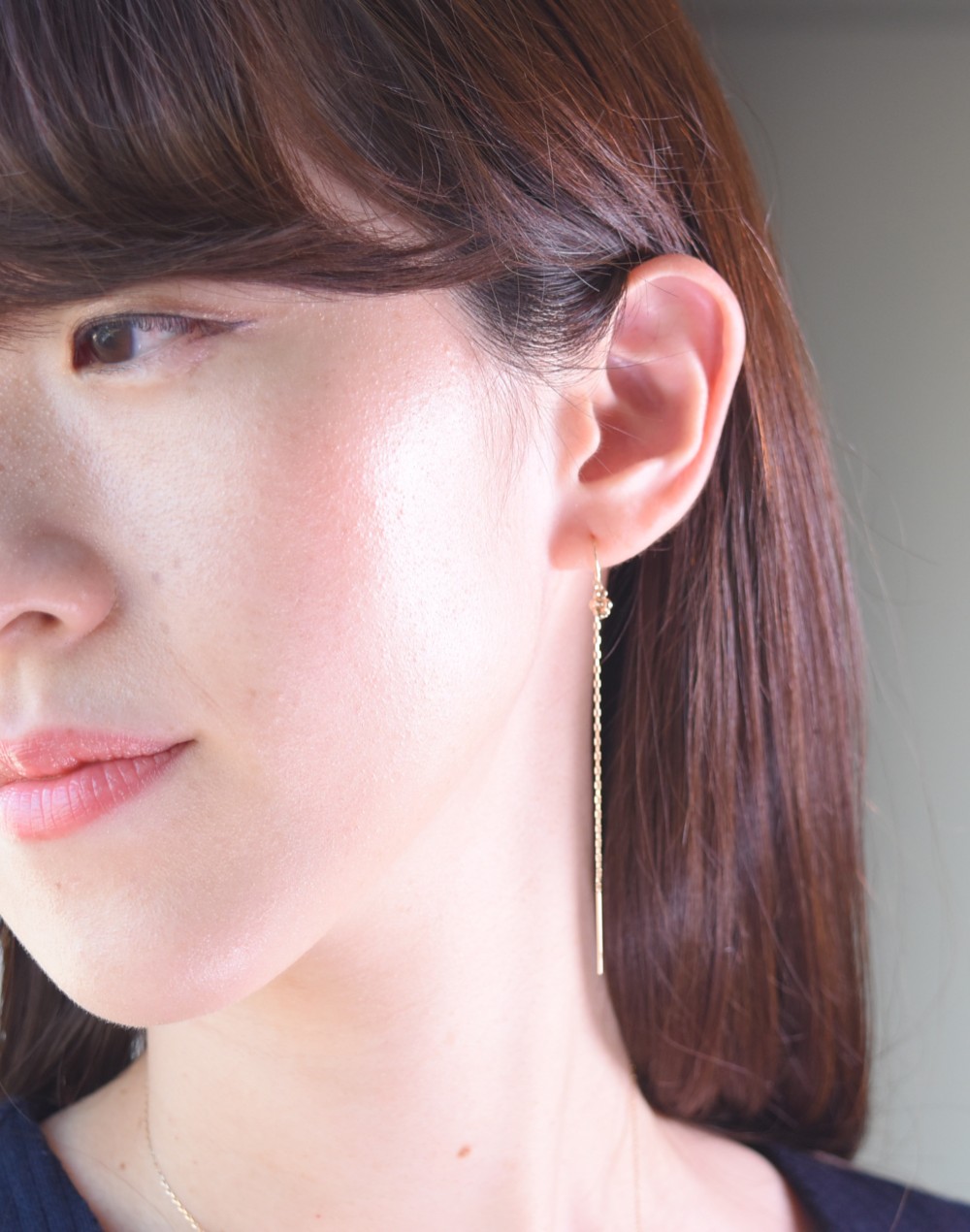 K10YG【SANYO MUSUBI　三葉結び】フックアメリカンピアス 10,212円