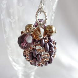 purple necklace 3枚目の画像