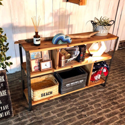 SH1B男前なアメリカン西海岸棚シェルフ デザインボード 国産