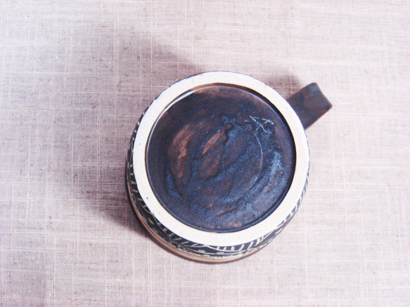 アンティーク調コーヒーカップA 6枚目の画像