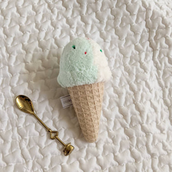 もふもふアイスクリームラトル(ポップシャワー、ラムネソーダ) 3枚目の画像