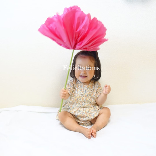 Mサイズ1点】ジャイアントフラワー＊カシスカラー＊フォトブースに