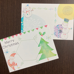 ポストカード♡クリスマス 2枚目の画像