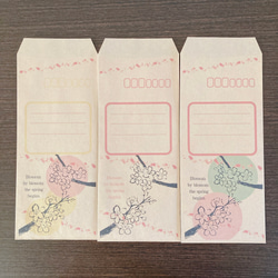 春の桜　長形４号封筒 3枚目の画像
