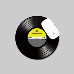 DJ黑膠唱片刷碟 薄型滑鼠墊 第2張的照片