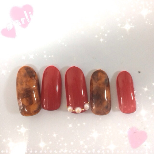 べっ甲ネイル ネイルチップ（つけ爪） r.nail 通販 678093｜Creema