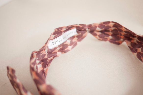 Pin-up girl wired headband - Liberty of London cotton lawn 4枚目の画像