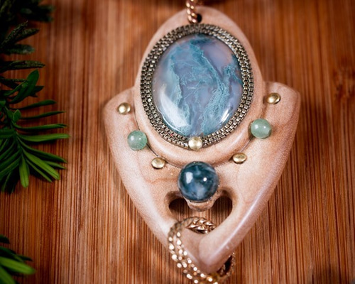 Kamiyama-shin】＜森羅万象＞／N456-1 ネックレス・ペンダント fugue