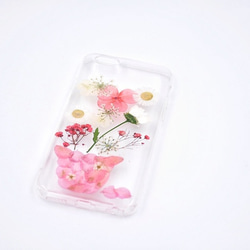 新作.花物語「鉢華」/Flower Case/押し花ケース/【iphone&xperia&Galaxy対応】 4枚目の画像