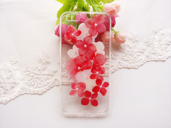 花物語/Flower Case/押し花ケース/永遠に花咲くように…　【iphone&xperia対応】 3枚目の画像