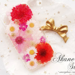 [数量限定] 花物語「彩花✨/3」/　Flower Case　/　押し花ケース　/ スマホケース iPhone ケース 3枚目の画像