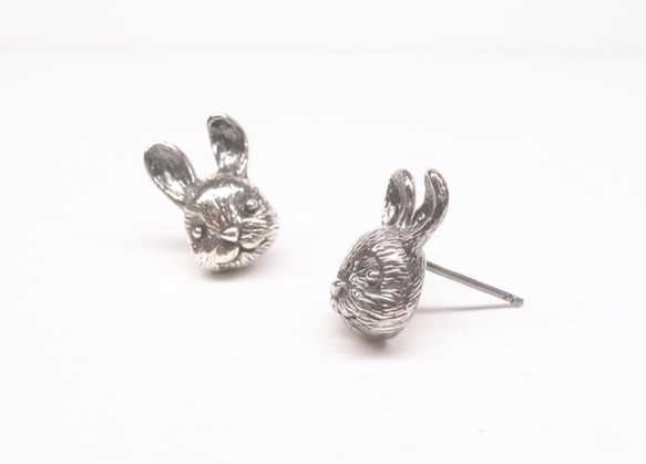 《二毛銀》【小兔子耳環】 第3張的照片