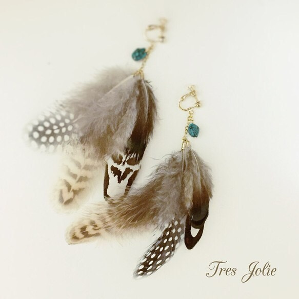 feather earring 1枚目の画像