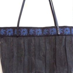透け感のある畳縁のbag(横長タイプ) 5枚目の画像