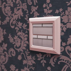 新古典開關面板 --大--  (粉紅)スイッチパネルは日本仕様 第5張的照片