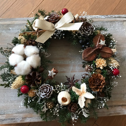 SALE♬（4800円⇒4000円）自由なスタイルで飾れるカズラのリース