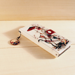 【iPhone7/8/SE(第二世代)】手帳型ケース／並木道 7枚目の画像