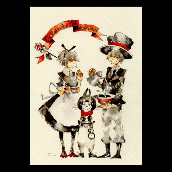 A4イラスト】不思議なお茶会 イラスト Jupiter 通販 6451749