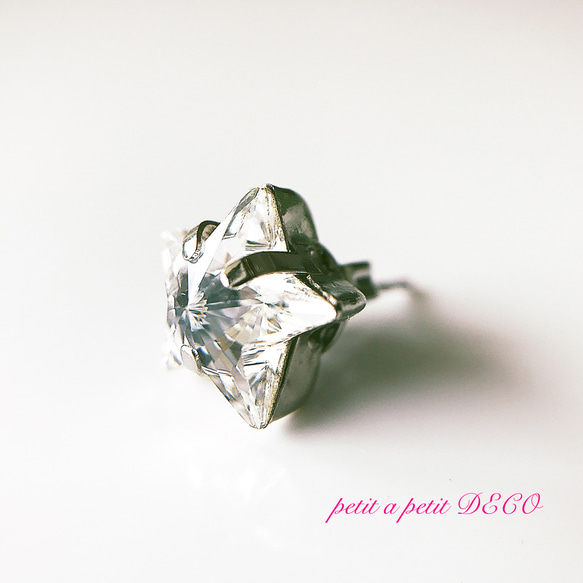 Creema限定 国内送料無料　スワロフスキー® ブローチ Étoile リース型&ピンブローチセット ギフトボックス付 13枚目の画像