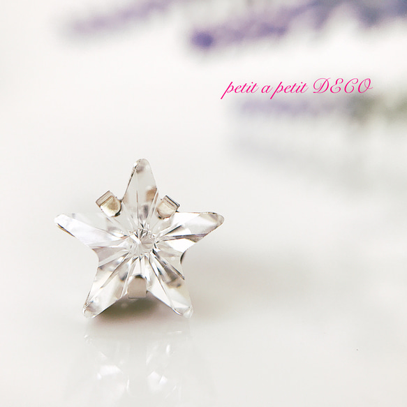 Creema限定 国内送料無料　スワロフスキー® ブローチ Étoile リース型&ピンブローチセット ギフトボックス付 12枚目の画像